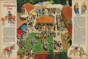 Kinderboerderij, Engeland, jaren 1960